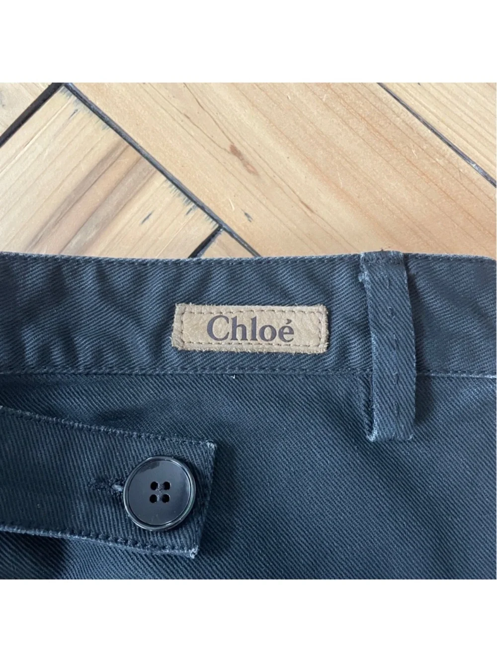 Chloè Black Jeans Size T36 FR /US 4/UK 8.